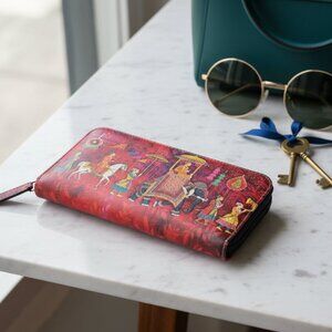 Colorful Women's Bag with Artistic Design